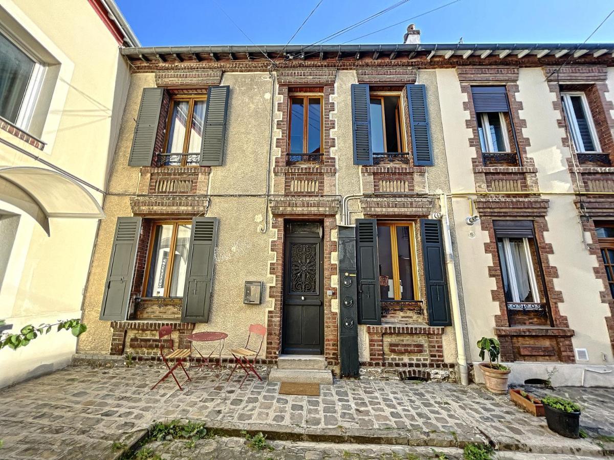 Maison De Ville - Paris En 15 Mn ! - 4 Pers- 1 Bebe - Vintage & Music ! Groslay Экстерьер фото