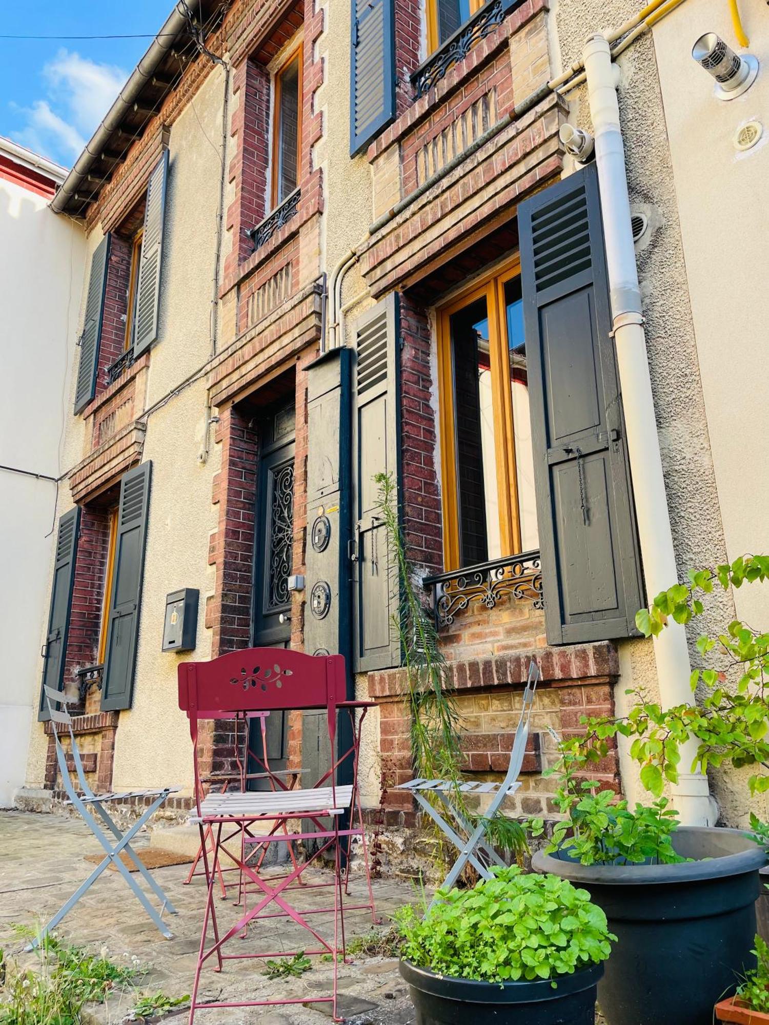 Maison De Ville - Paris En 15 Mn ! - 4 Pers- 1 Bebe - Vintage & Music ! Groslay Экстерьер фото